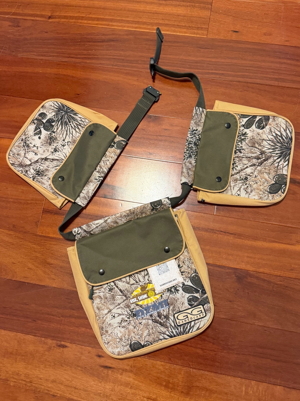 Game Guard Bird Shell Bag, Hunting, Camo, Dove, Quail, Outdoors 3 pouches NWT